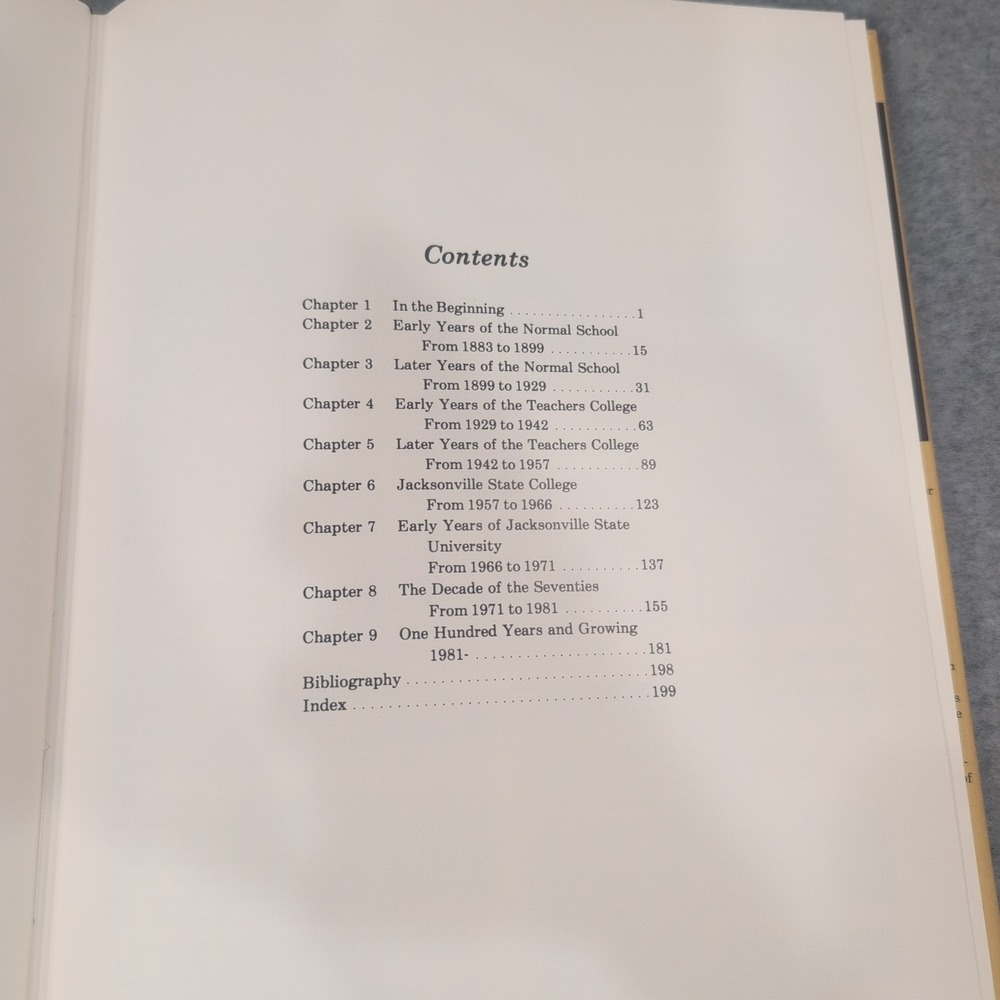 The First Hundred Years 1883-1983 Jacksonville State University Effie Sawyer VG - Picture 5 of 5